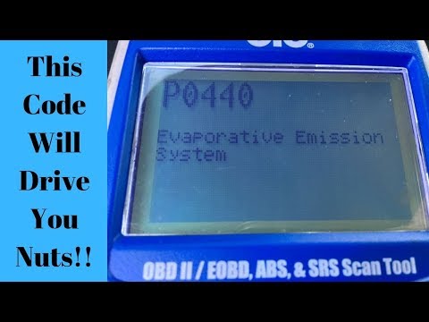 Engine Code: P0440 Evaporative Emission Control System Malfunction