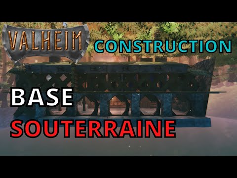 [Valheim] Comment Construire une Base Souterraine | Construction