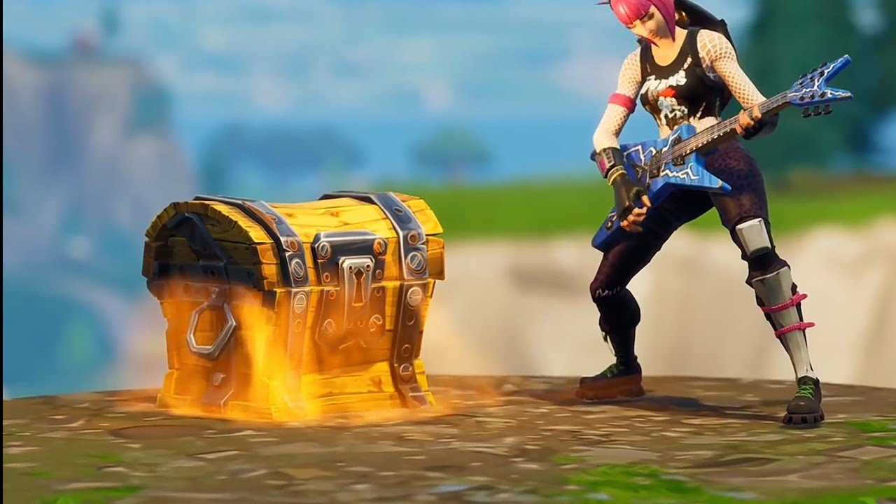 one chest challenge in fortnite YouTube