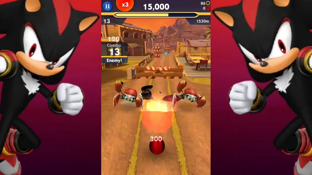 SONIC DASH 2: SONIC BOOM! SHADOW RUN! - YouTube