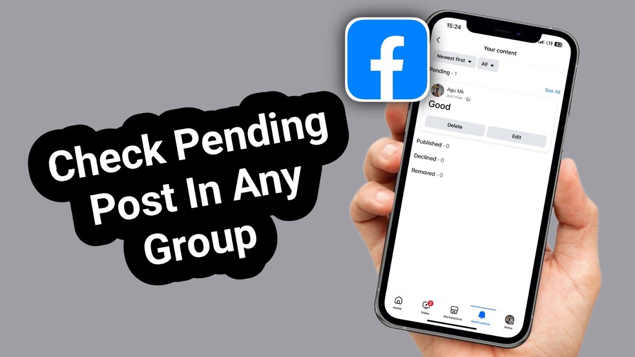 Pending Posts How to See All Pending Posts in a Facebook Group (Mobile Guide) - YouTube