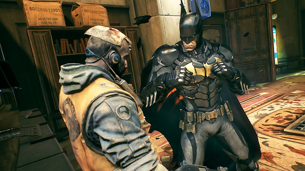 When you play too much Batman Arkham Knight...