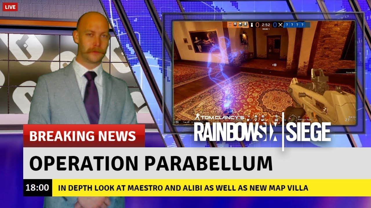 Operation Parabellum News and announcements: Rainbow Six Siege