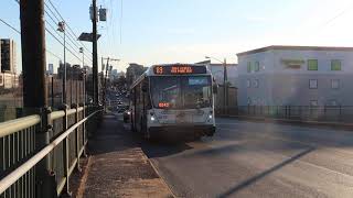 New Jersey Transit 2011 NABI 416.15 5858 & 5876 on Routes 126 & 89