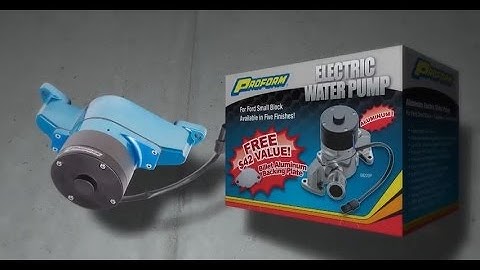 PROFORM Water Pumps: Tested and Ready!