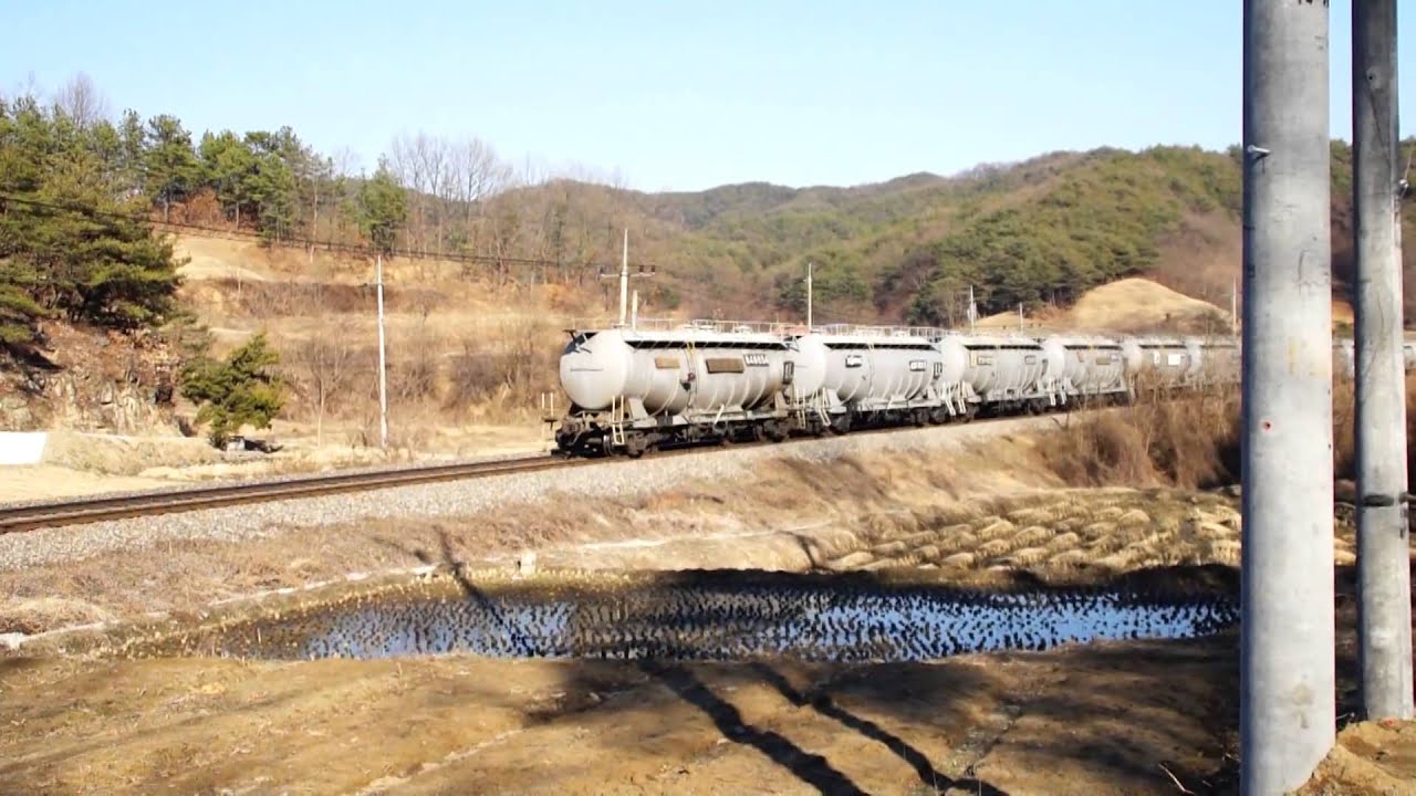 중앙선 [평은 - 옹천] 이설 전 지나가는 열차들 / Jungang line [Pyeongeun - Ongcheon] relocation of all trains passing