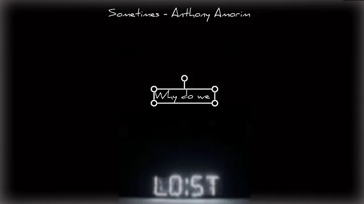 Sometimes (Official Lyric Video) - Anthony Amorim - DayDayNews