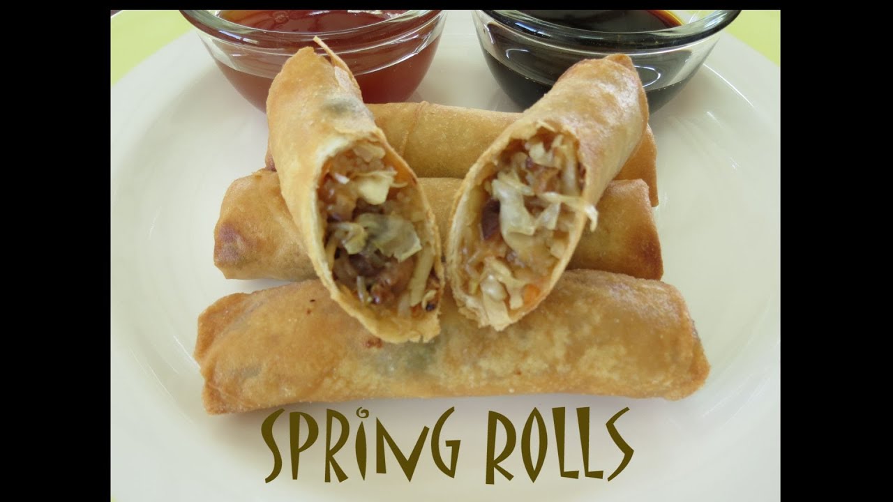 Spring Roll Recipe - YouTube