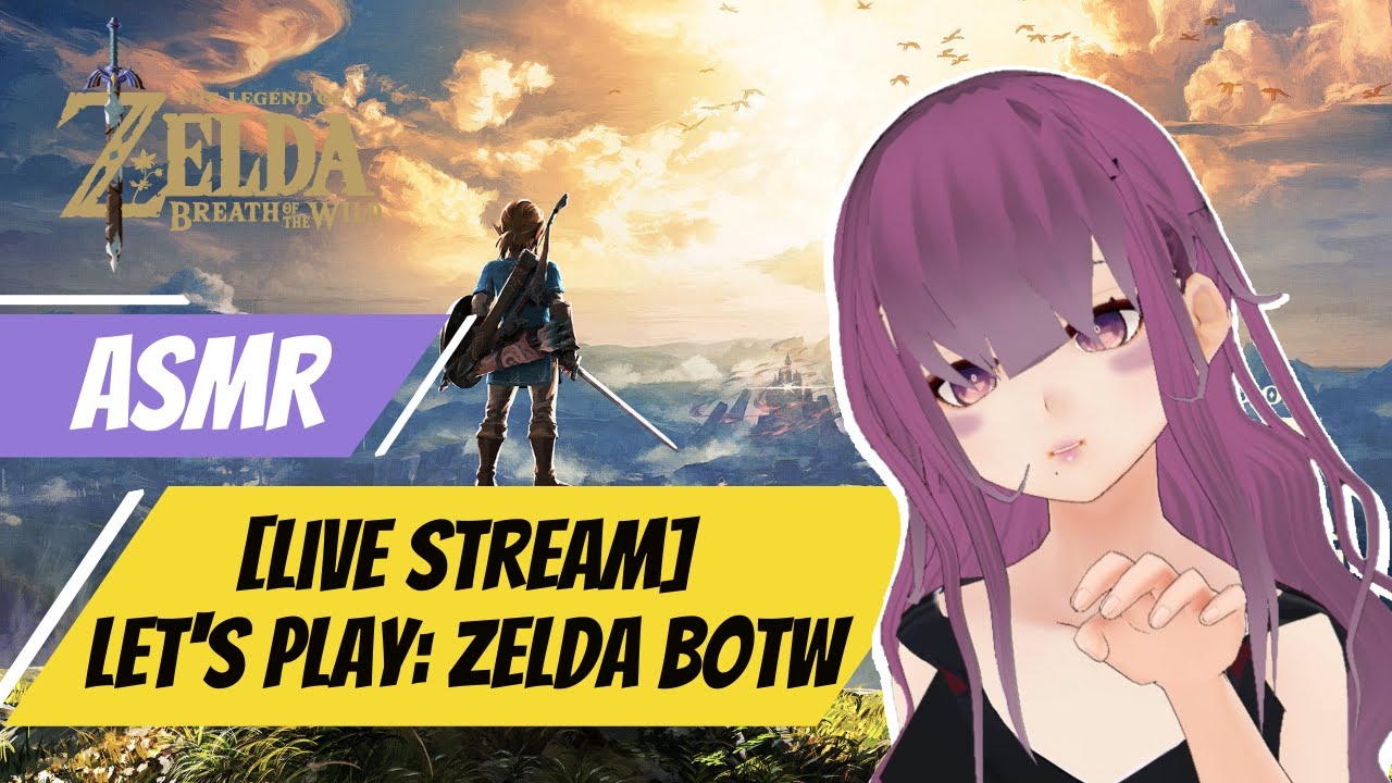 [ASMR Whispered Gaming] Let's Play - Legend of Zelda: Breath of the Wild