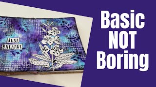 BREAK THE PAGE WITH SCRAPS ! Mixed Media Art Journal Tutorial #artjournal #mixedmedia