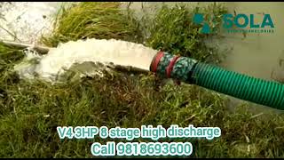 Trueflow तरफल V4 3Hp8 Stage 2.5 Inch Full Discharge Pump. For Trade Call 9818291898