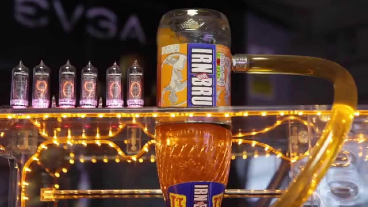 Edinburgh Computer Expert Makes World S First Pc With Irn Bru Edinburgh Computer Expert Makes World S First Pc With Irn Bru Liquid Cooling System You