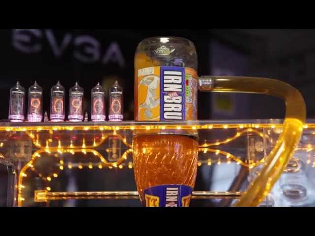 Edinburgh computer expert makes world's first PC with 'Irn-Bru liquid cooling system'