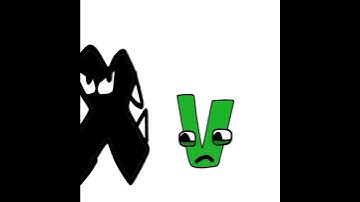 Reversed Keyboard Alphabet Lore | V