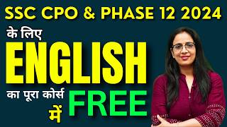 Full English Free Course For SSC CPO, Phase 12, CUET || Free Batch, Mocks, Quezzes,Pdfs | Rani Ma'am by English With Rani Mam 211,198 views 2 months ago 15 minutes