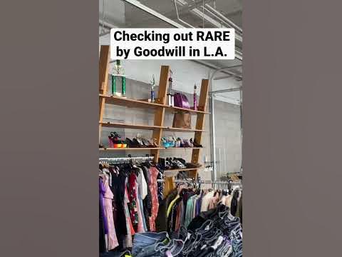 Rare by goodwill Thrift Boutique in Anaheim!! - YouTube