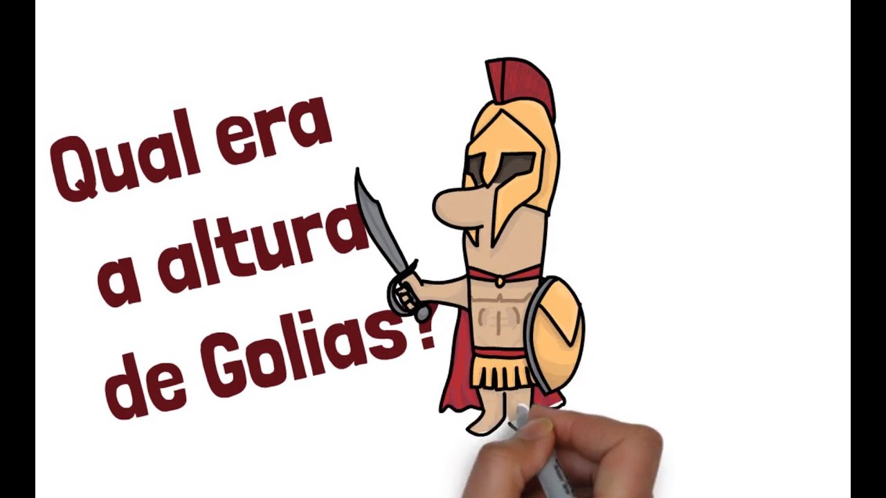 Davi e Golias Qual Era o Tamanho de Golias? YouTube