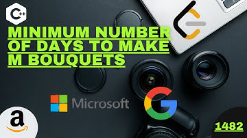 1482. Minimum Number of Days to Make m Bouquets|LeetCode|Binary Search|C++|DSA
