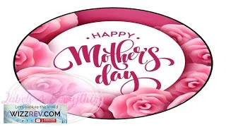 Mothers Day Stickers Flowers Pink Roses Treat Sweet Cones Labels Gift screenshot 1