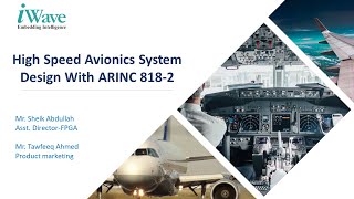 Webinar : High-Speed Avionics system design with ARINC 818-2
