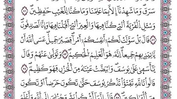 سورة يوسف الشطر الخامس من الآية 69 إلى الآية 88