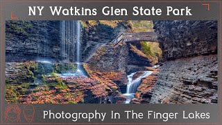 023 NY Watkins Glen State Park: Autumn Photography On The Gorge Trail