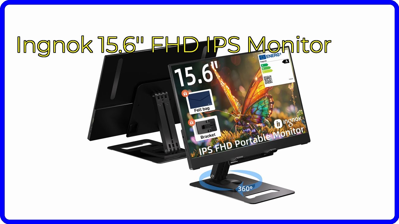 REVIEW (2026): Ingnok 15.6'' FHD IPS Monitor. First Look. - YouTube