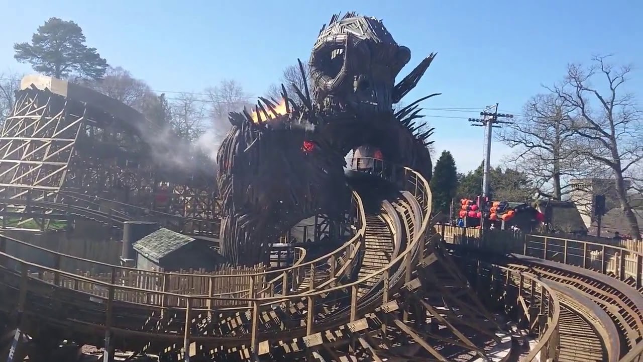 Wickerman At Alton Towers vs Stampida At PortAventura YouTube