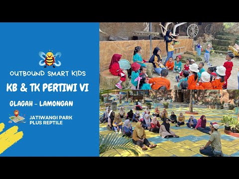 Outbound Anak KB & TK PERTIWI VI Glagah Lamongan di Jatiwangi Park Plus Reptile