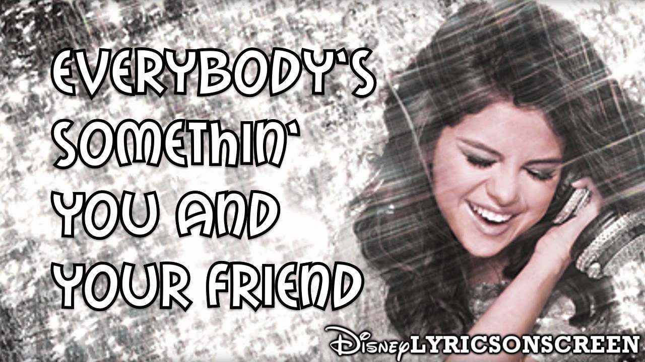 Selena Gomez & The Scene Spotlight (Lyrics Video) HD YouTube