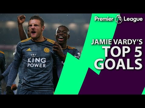 Jamie Vardy’s top five Premier League goals for Leicester City | NBC Sports