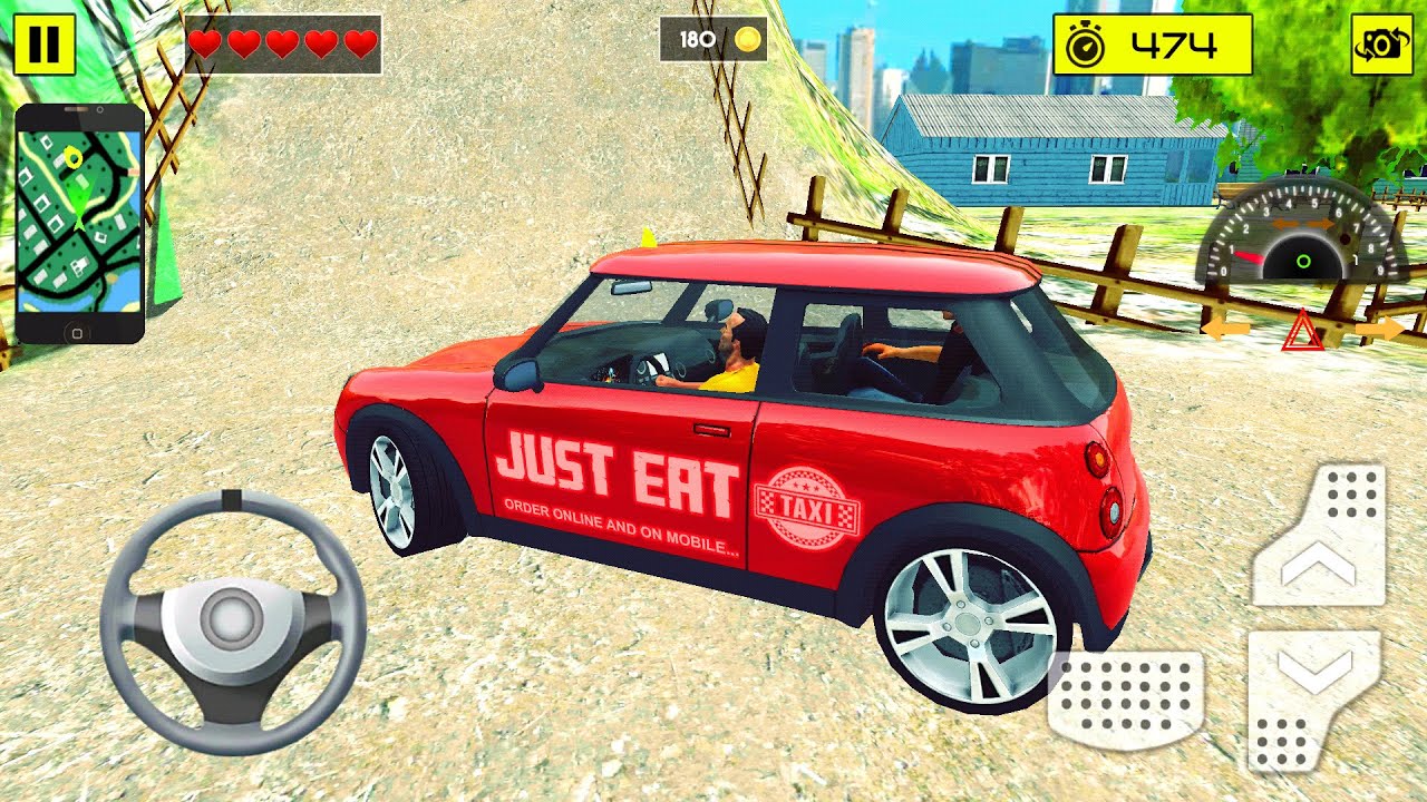 Mountain Real Uber Taxi Sim Driving Game Offraod Free Cab Driver
