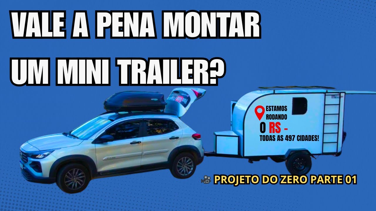 Mini Trailer Vazio: Veja Como Vamos Montar Tudo do Zero!