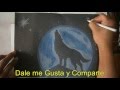 como dibujar un lobo aullando 2016