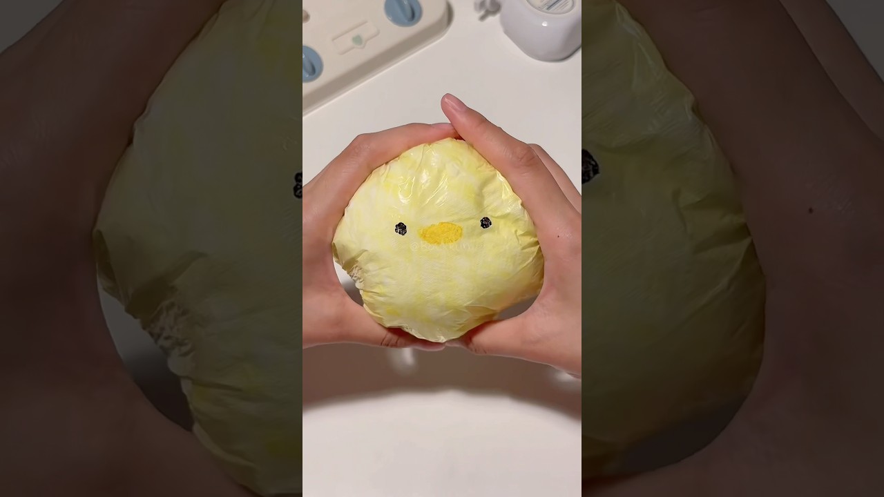 대빵 큰 오리쨩 대갈 스퀴시 만들기 #squishy #diy #asmr