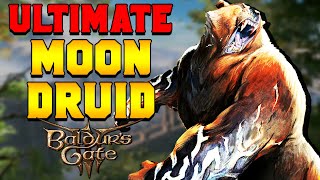 ULTIMATE MOON DRUID (Halsin) Build for Baldur's Gate 3