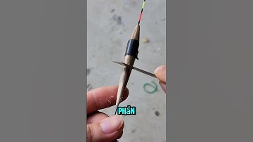 Cách làm phao cỏ cho ae #fishing #handmadelure #lure #diy #handmade
