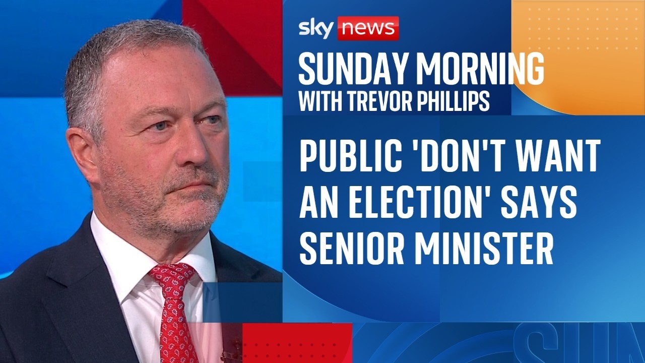 Public 'don't want an election' says senior minister