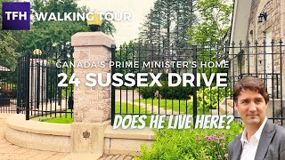 CANADA'S PRIME MINISTER'S HOME | 24 Sussex Drive Walking Tour Canada | Tours From Home