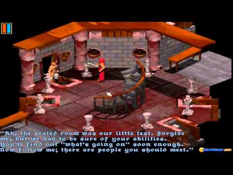 Druid: Daemons of the Mind gameplay (PC Game, 1995)