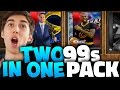 I PULLED 99 DIAMOND STEPH CURRY & LEBRON IN THE SAME PACK! NBA 2K16