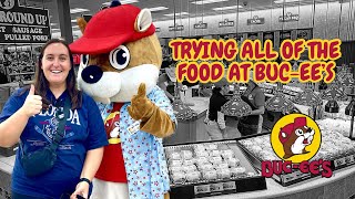 I TRIED ALL OF THE FOOD AT BUC-EE’S- The World’s Largest Gas Station