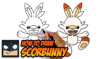 How To Draw Scorbunny | Pokemon Sword and Shield