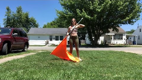 Cones technique/tutorial on flag