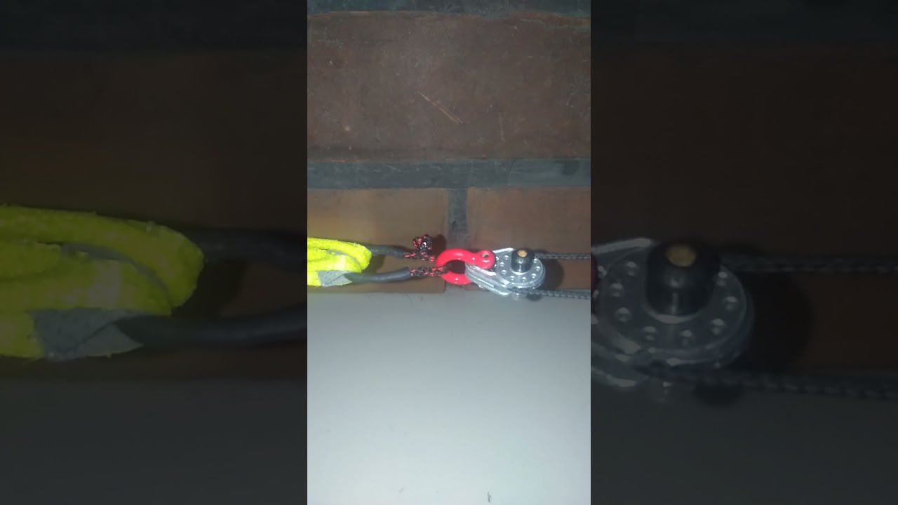 realistic scale heavy duty soft shackle for recovery RC 1/10 RC4WD