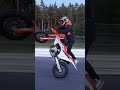 Longest no-hands motorcycle wheelie - 918.24 metres (3012.59 ft) by Elliot GrÃ¶ndahl ðŸ‡¸ðŸ‡ª