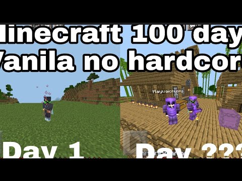 Minecraft》Sinh Tồn 100 Ngày Trong Mai Cờ Ráp Vanila - Youtube