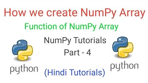 How to Create a NumPy Array || Practical Explanation in Hindi || Class 12 IP || Preeti Arora Book
