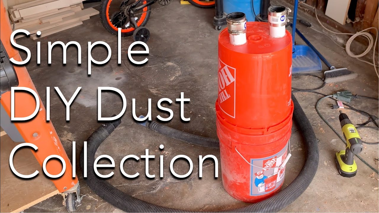 Simple DIY Dust Collector (Chris Notap's design + 2" port modification)