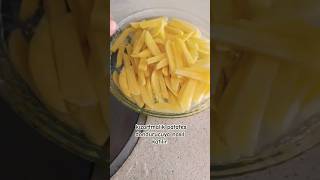 Kızartmalık Patates Haşlandıktan Sonra Dondurucuya Kat,Isterseniz Kızartın Bu Şekil Hiç Yağ Çekmiyor